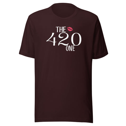 Small -  Medium The 420 One (white letters)