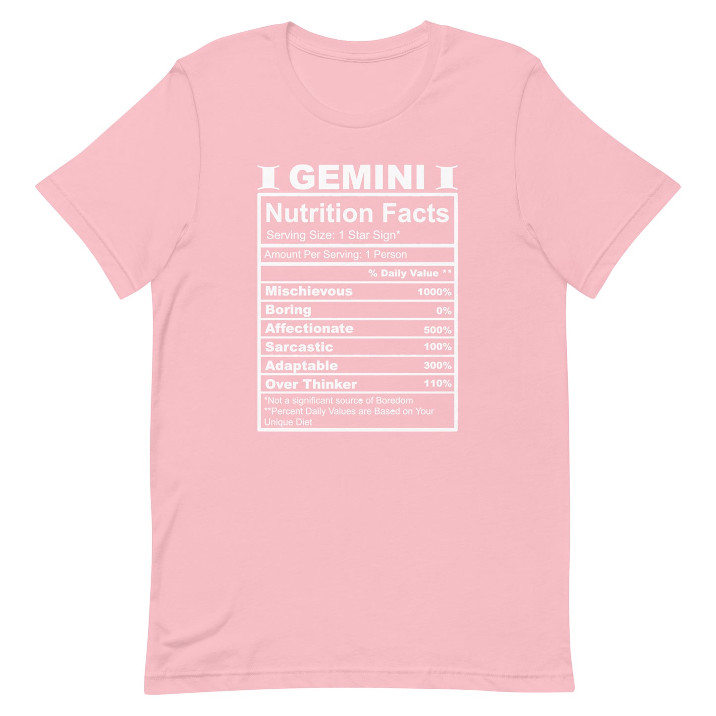 GENINI - 4XL-5XL - Unisex T-Shirt (white letters)