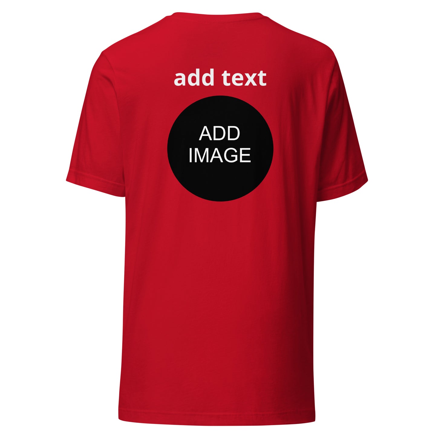 Large - XL Unisex [back image and back white text]