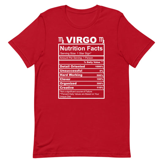 VIRGO - XS - Unisex T-Shirt (white letters)