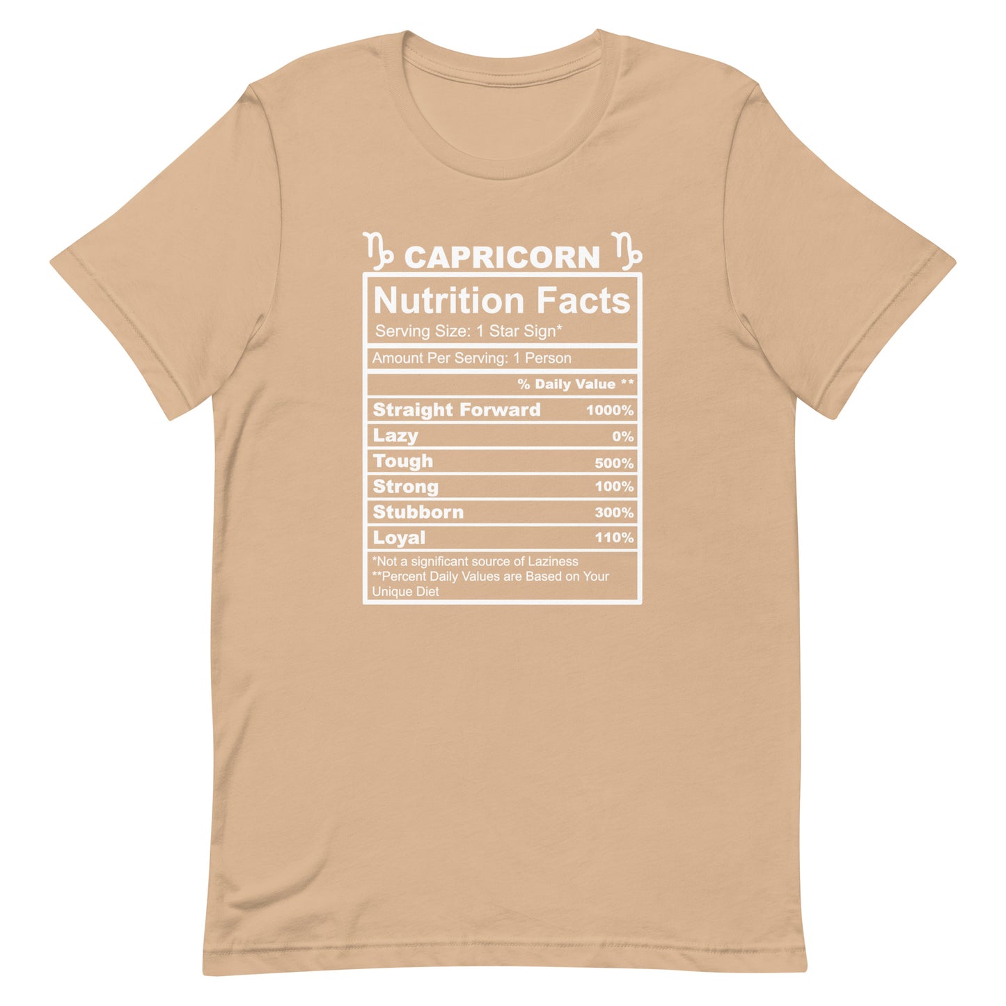 CAPRICORN - XS - Unisex T-Shirt (white letters)