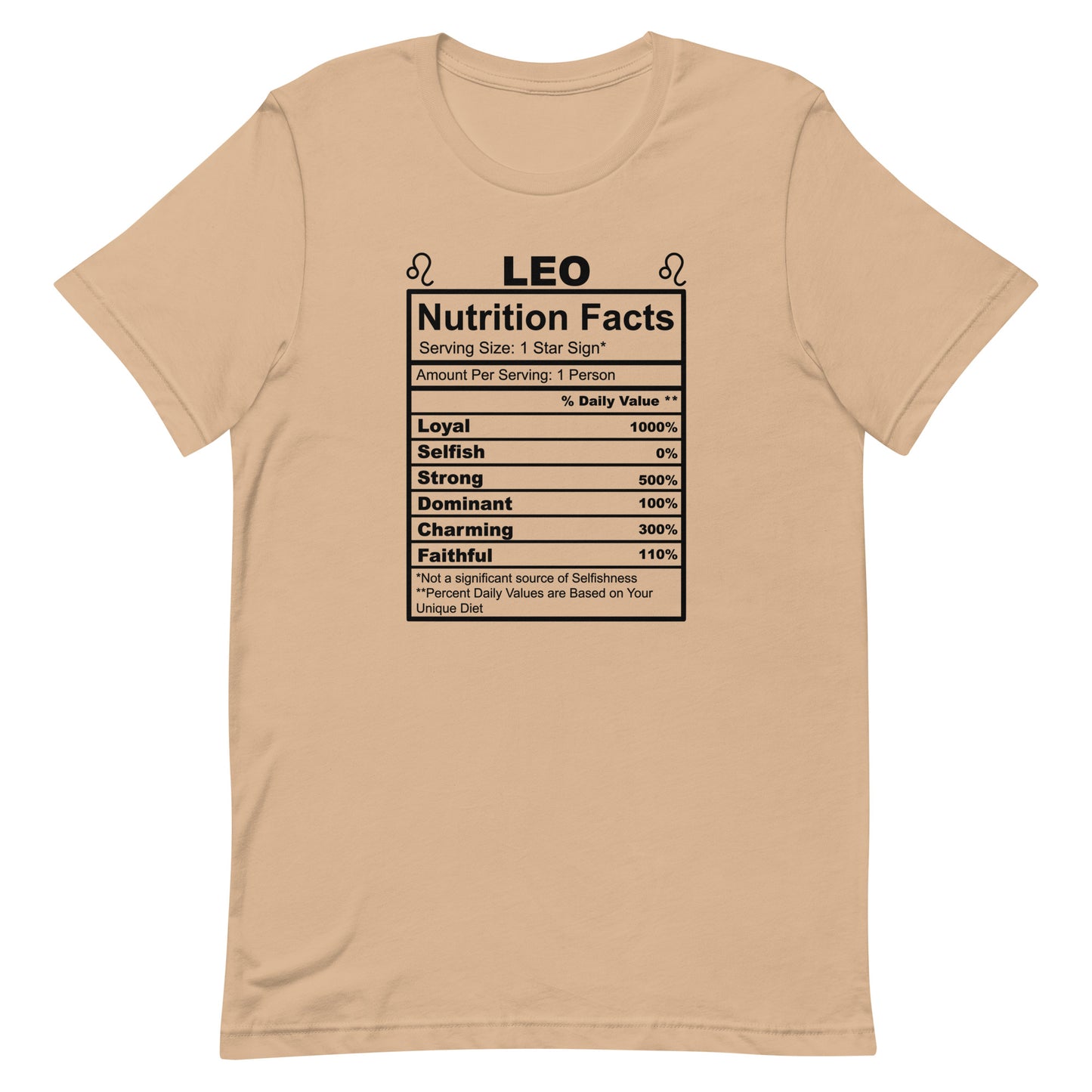 LEO - S-M - Unisex T-Shirt (black letters)