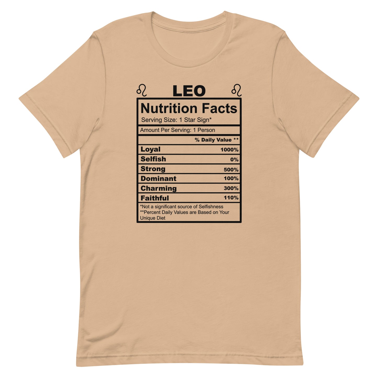 LEO - L-XL - Unisex T-Shirt (black letters)