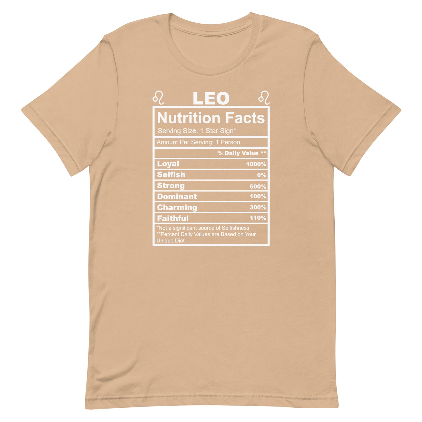 LEO - 4XL-5XL - Unisex T-Shirt (white letters)