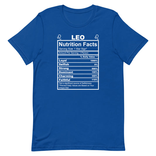 LEO - L-XL - Unisex T-Shirt (white letters)