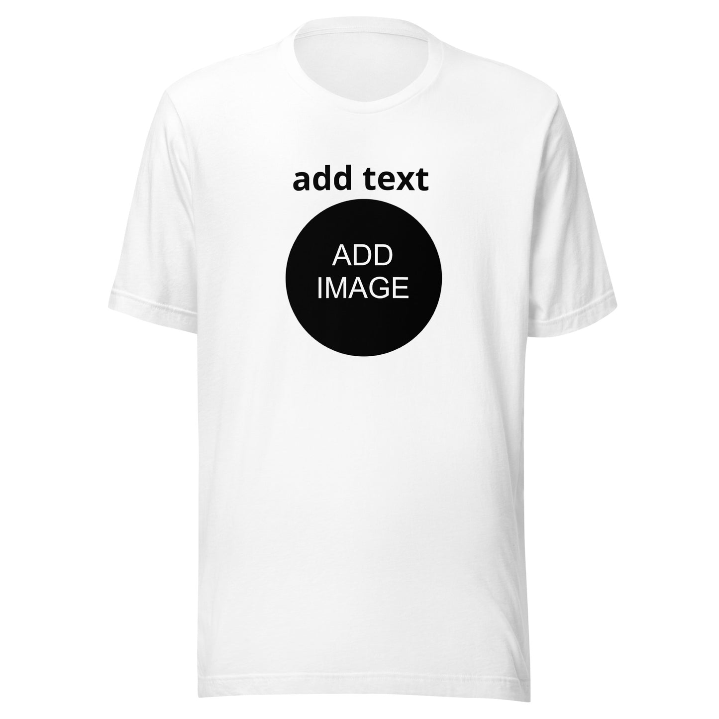 Large - XL Unisex [front & back image with top black text]